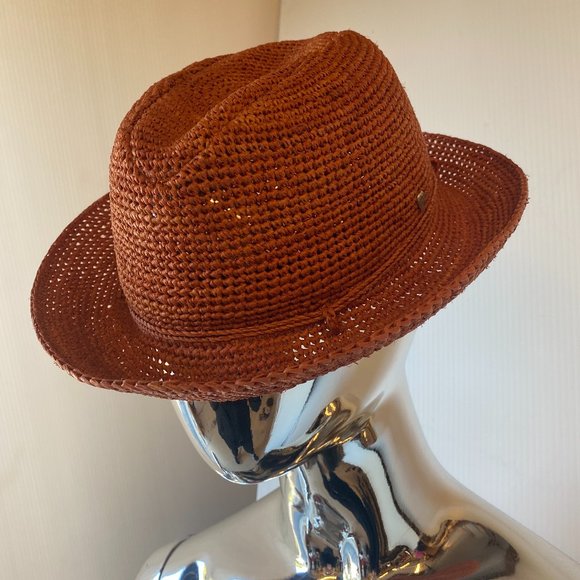 HAT SUMMER FEDORA WOVEN STYLE main image 7